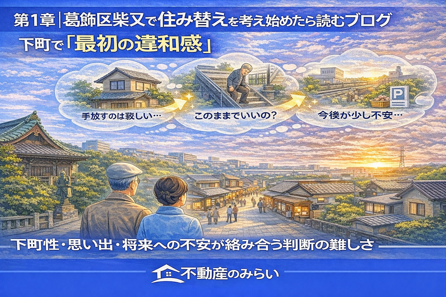 葛飾区柴又で住み替えを考え始めたときの違和感