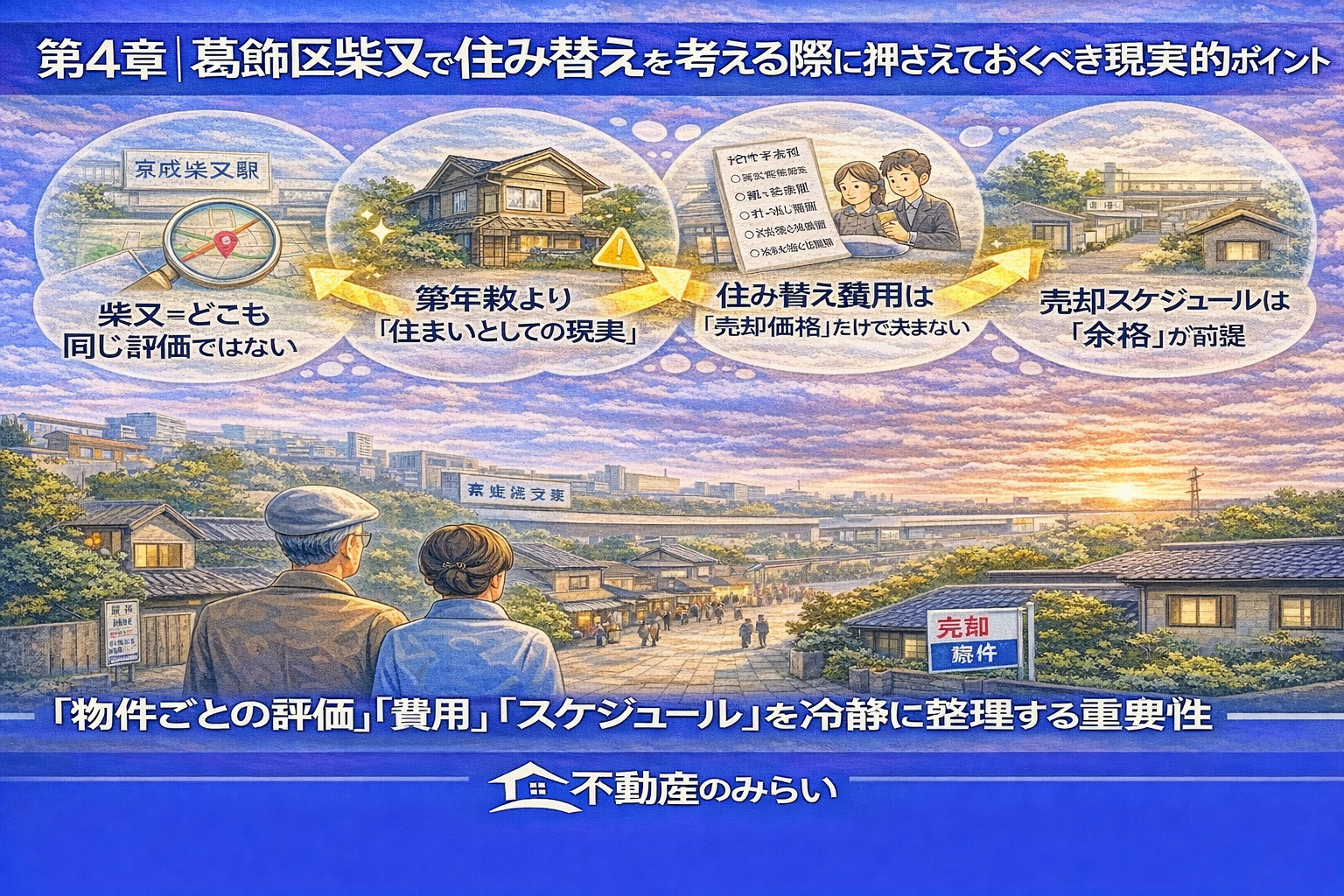 柴又で住み替えを考える際に押さえる現実的ポイント