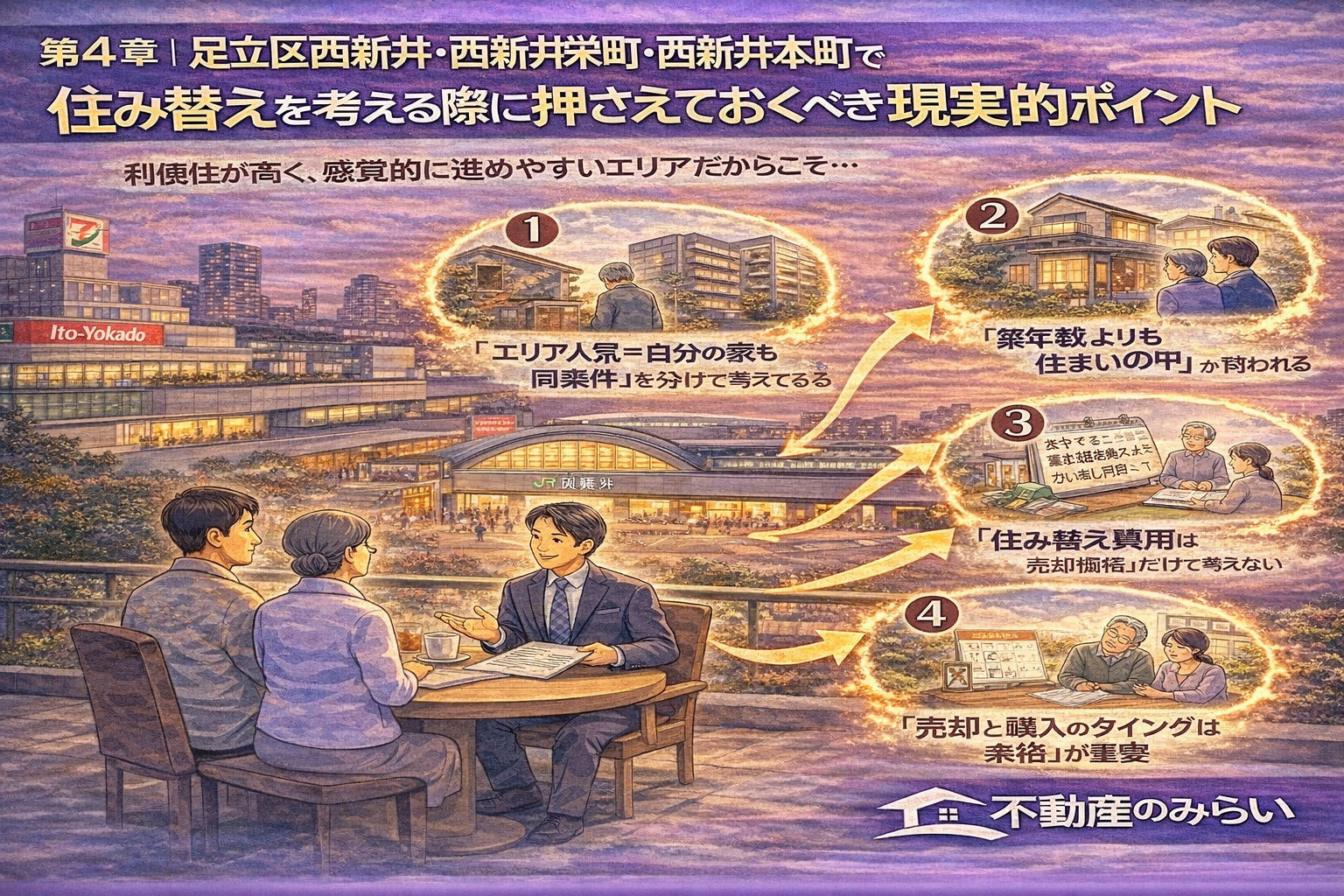 足立区西新井で住み替え時に押さえる現実的ポイント