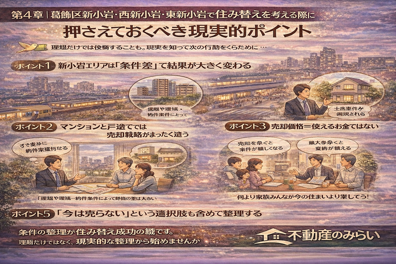 葛飾区新小岩で住み替え時に押さえる現実的ポイント