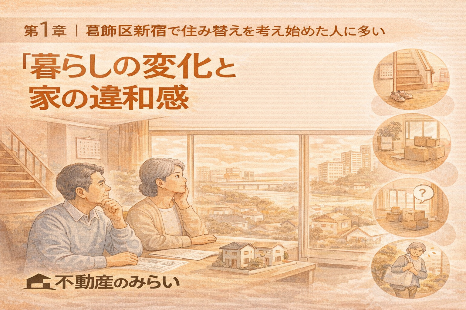 葛飾区新宿で住み替えを考え始めた人に多い暮らしと家の違和感