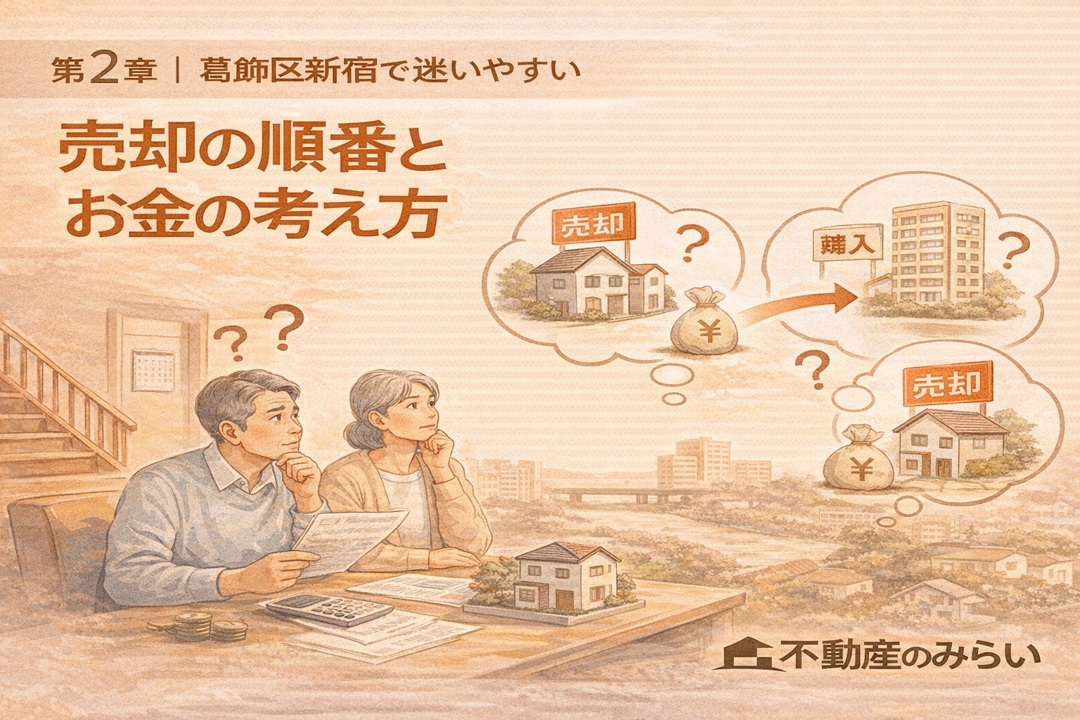 葛飾区新宿で住み替え時に迷いやすい売却の順番とお金の考え方