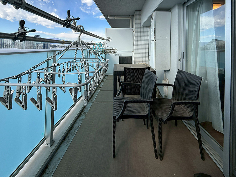 パレステージ茅ヶ崎Ⅱ バルコニー