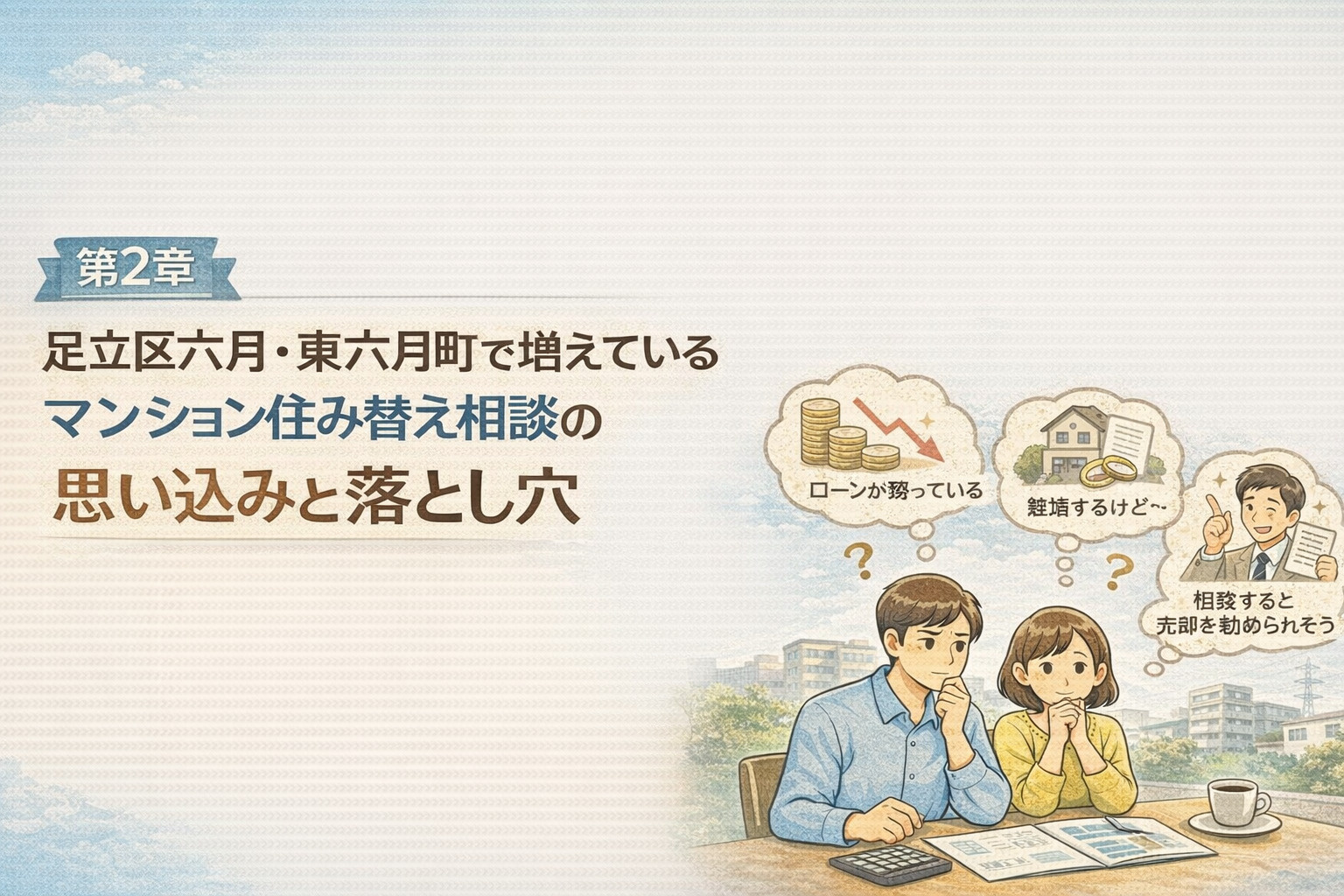 足立区六月・東六月町で住み替え判断を遅らせてしまう理由