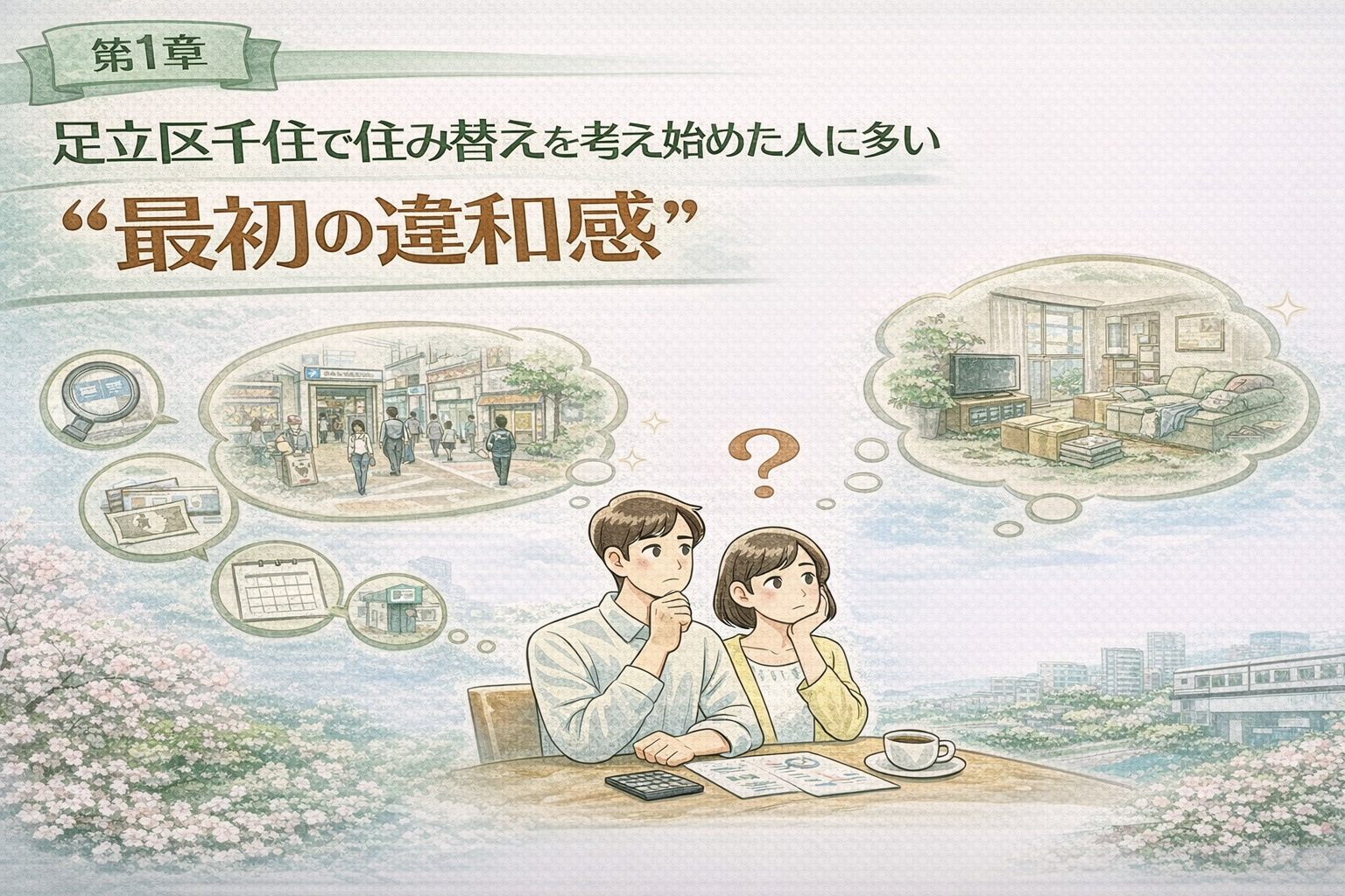 足立区千住で住み替えを考え始めたときの違和感