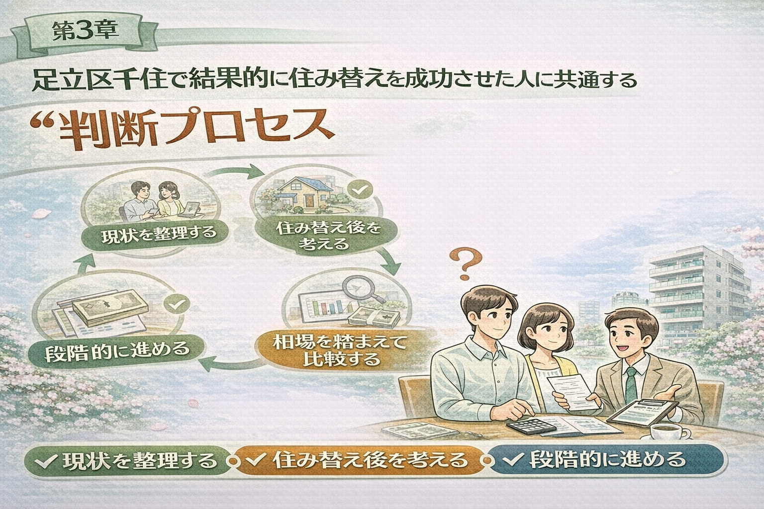 足立区千住で住み替えを成功させる判断プロセス
