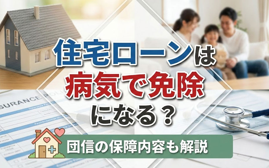 住宅ローンは病気で免除になる?団信の保障内容も解説