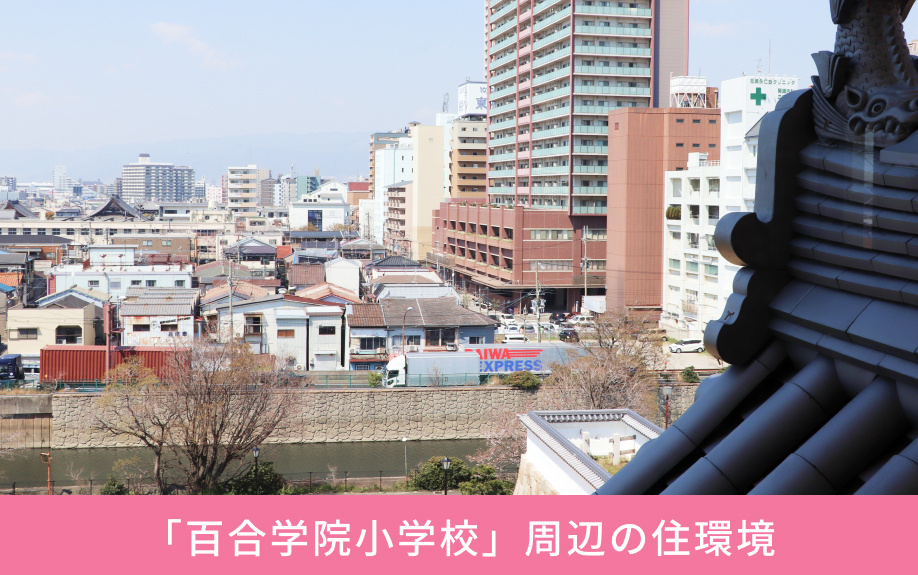 「百合学院小学校」周辺の住環境