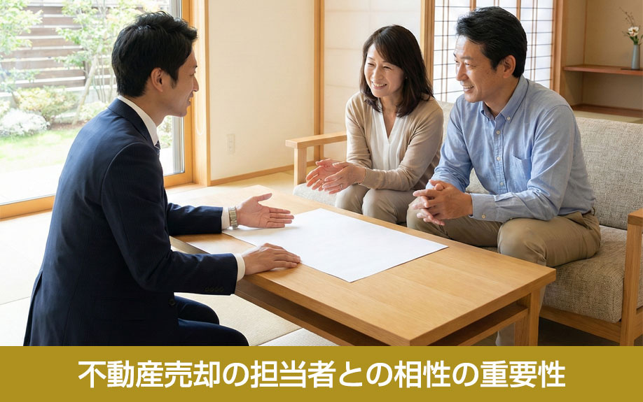 不動産売却の担当者との相性の重要性
