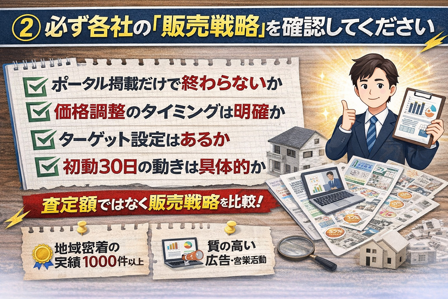 販売戦略で選ぶ
