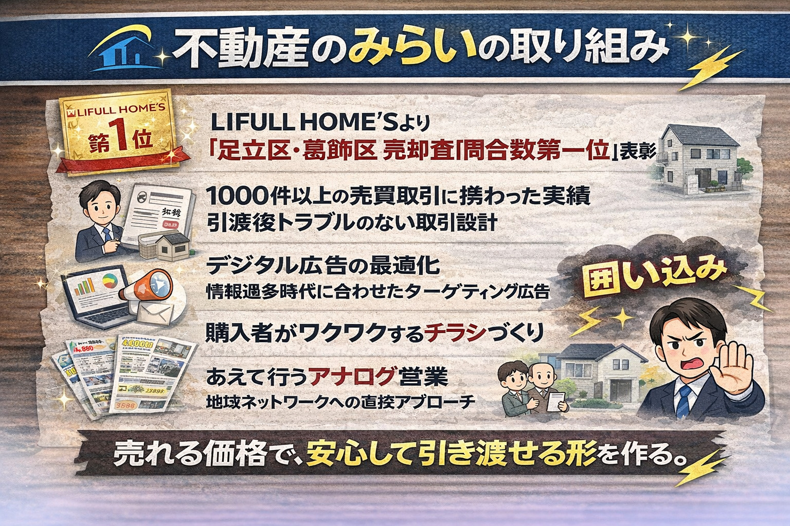 不動産のみらいの取り組み