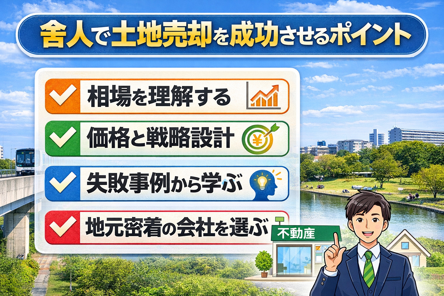 舎人の土地相場と価格の決まり方