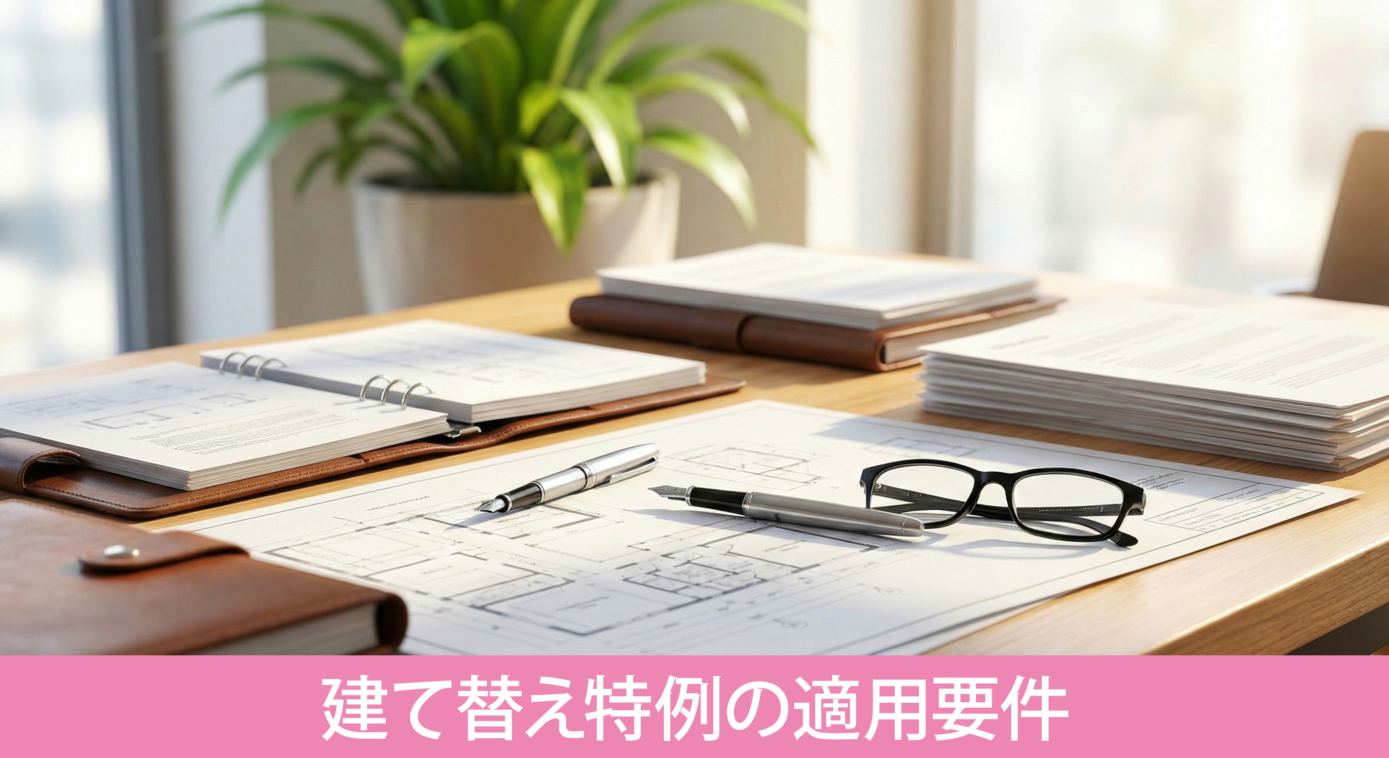 建て替え特例の適用要件と3つのチェックポイント