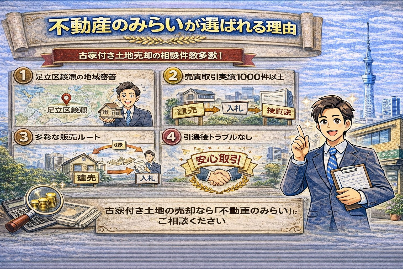 不動産のみらい店舗紹介