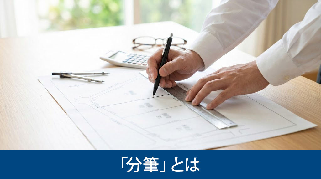 不動産売却時にかかわる「分筆」とは