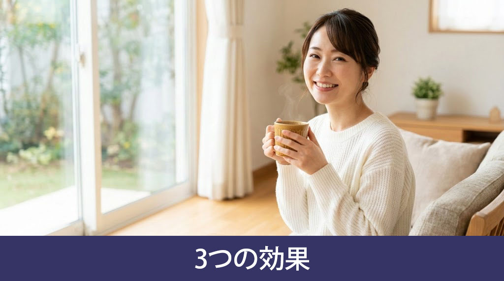 断熱リフォームの3つの効果