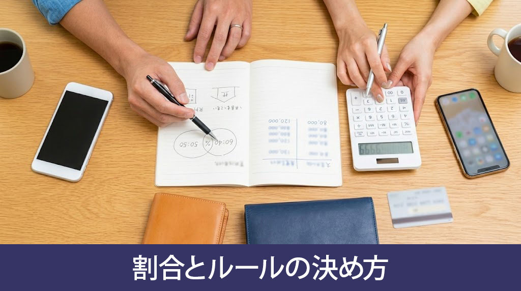 同棲する際の家賃負担の割合とルールの決め方