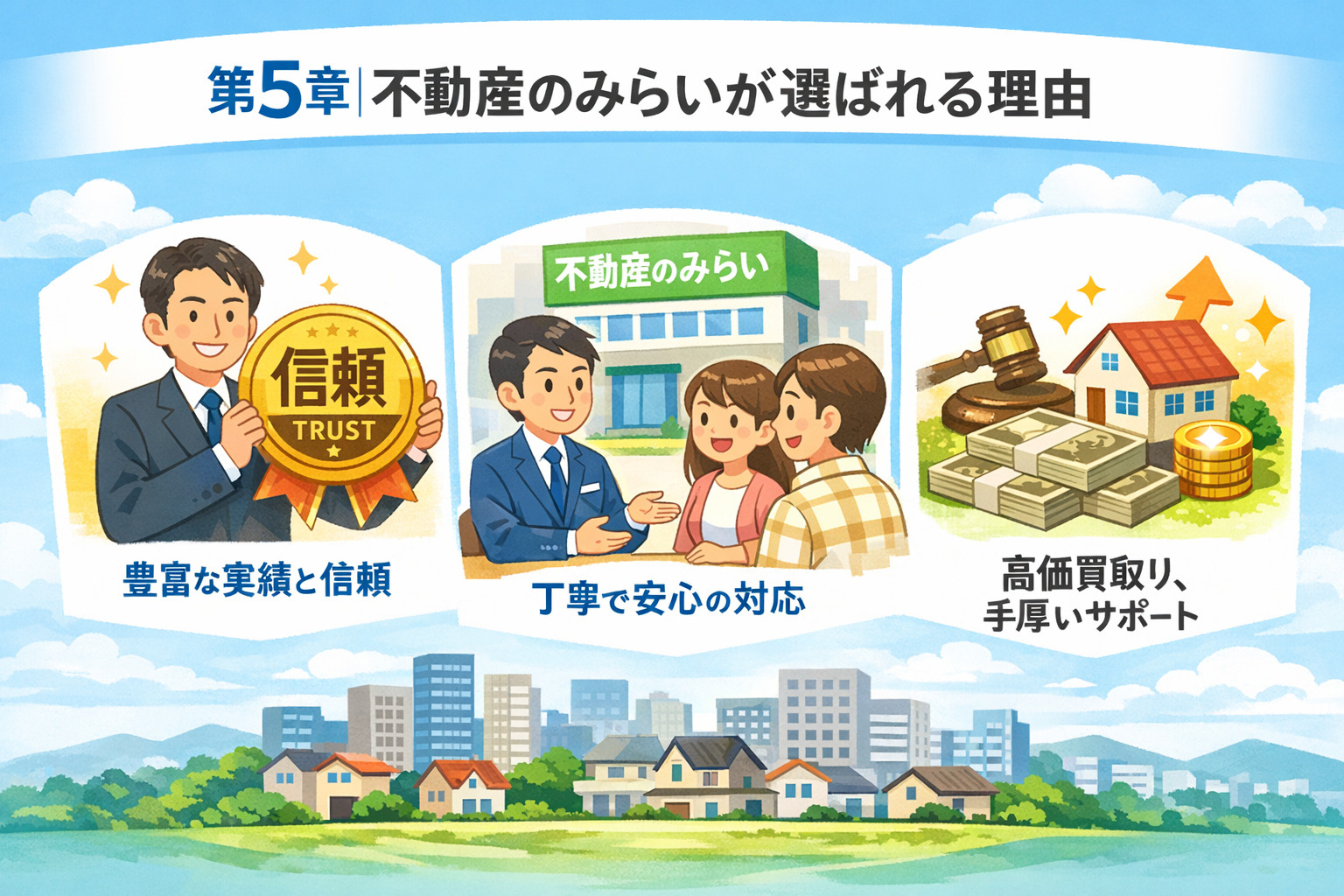 不動産のみらいが選ばれる理由(事故物件)