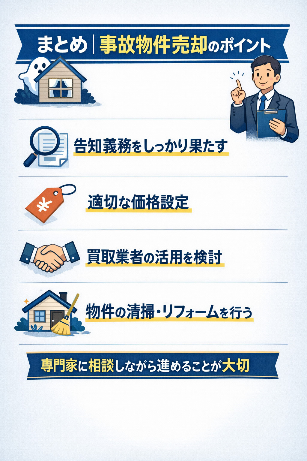 事故物件買取まとめ