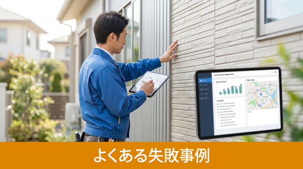 外壁の重ね張りでよくある失敗事例