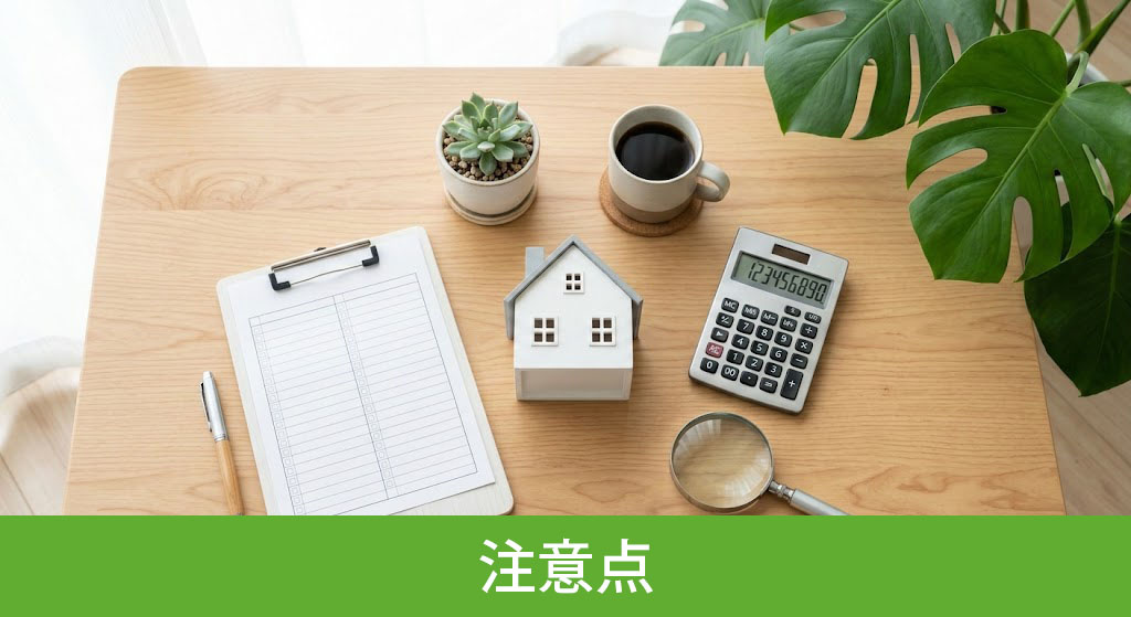 不動産を購入する際の注意点