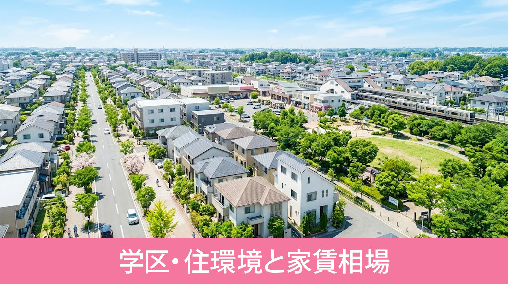 「尼崎市立中央中学校」の学区・住環境と家賃相場