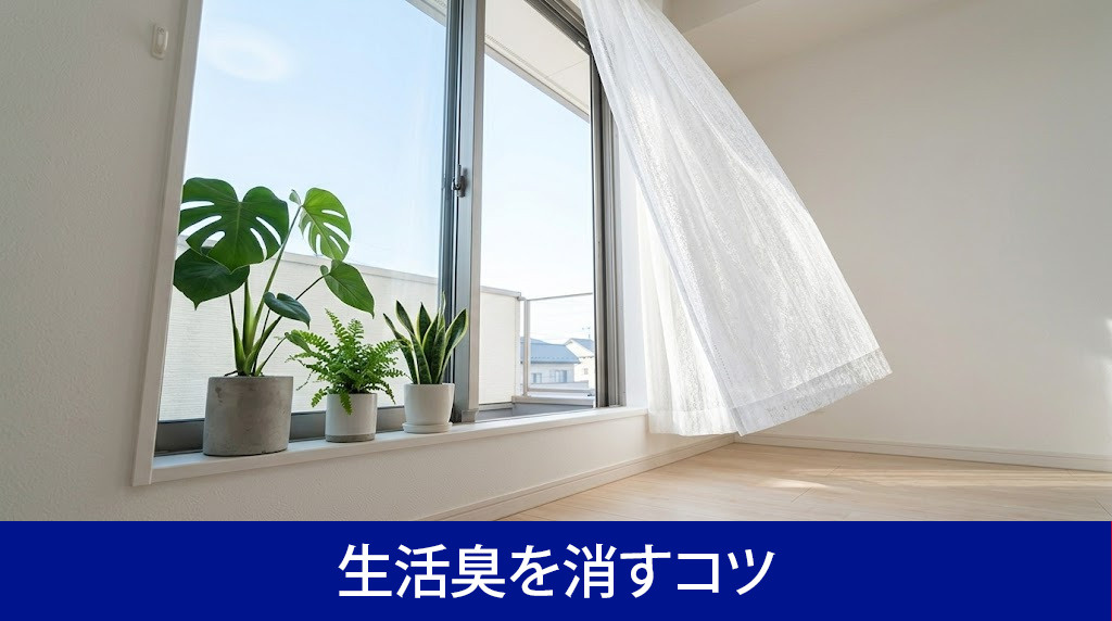 案内前の換気で生活臭を消すコツ