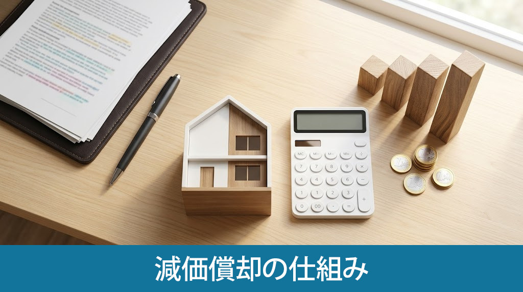 売却益や税金に関わる減価償却の仕組み