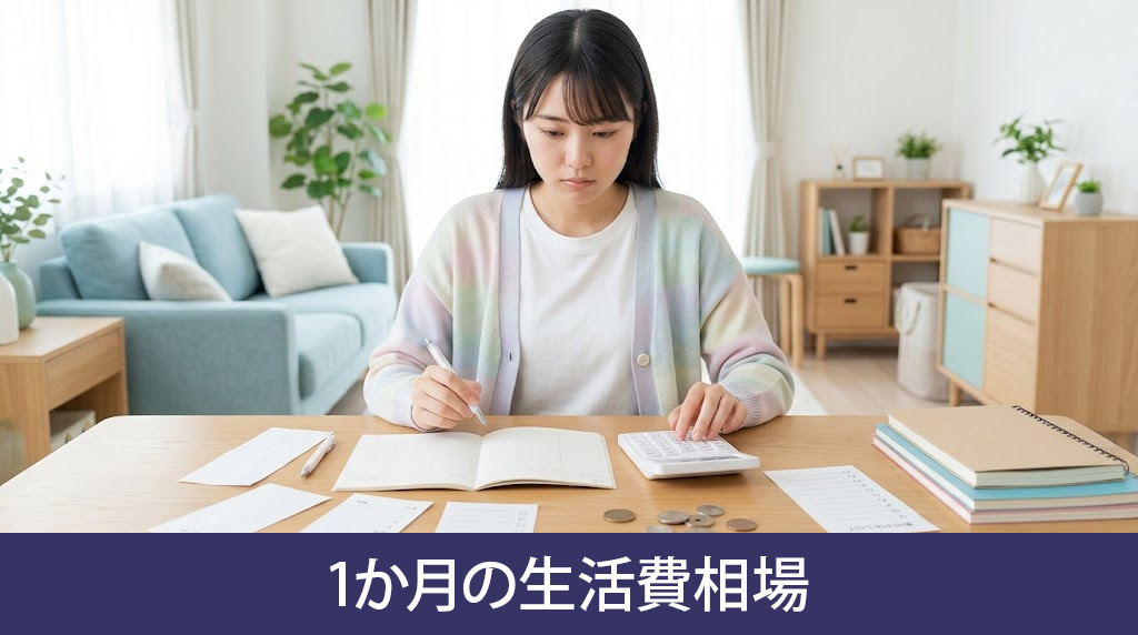 大学生の一人暮らしに必要な1か月の生活費相場