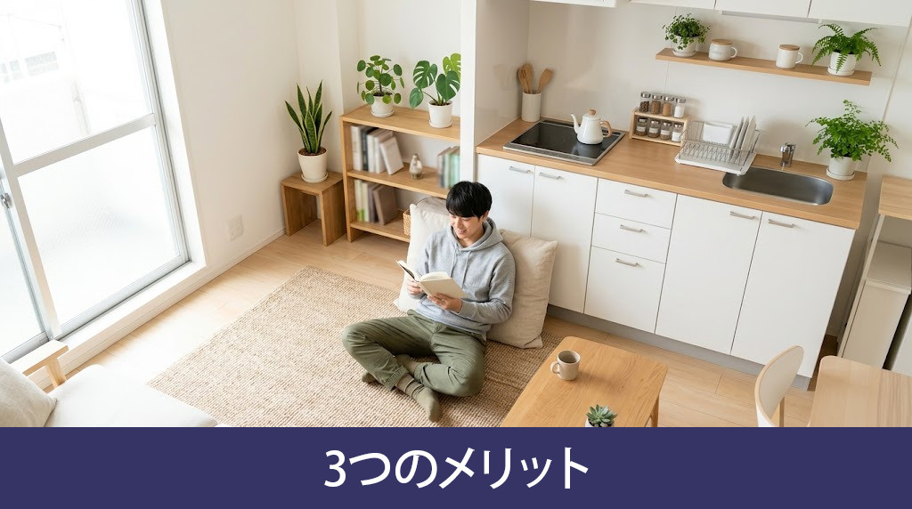 大学生が一人暮らしを始める3つのメリット