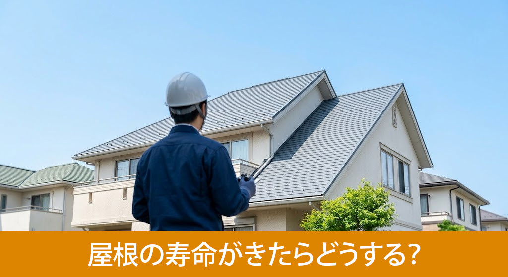 スレート屋根の寿命がきたらどうする?