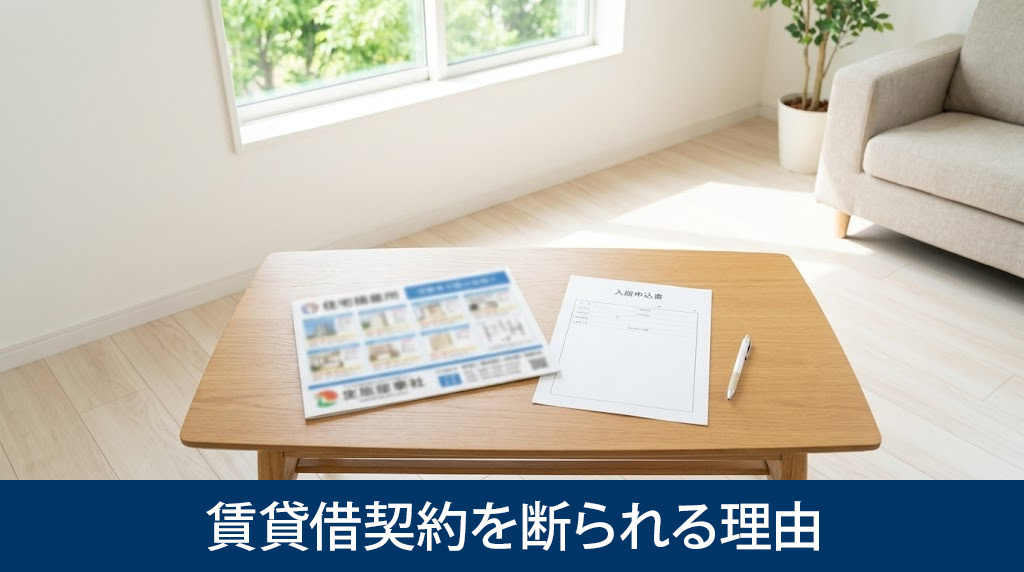 生活保護受給者が賃貸借契約を断られる理由