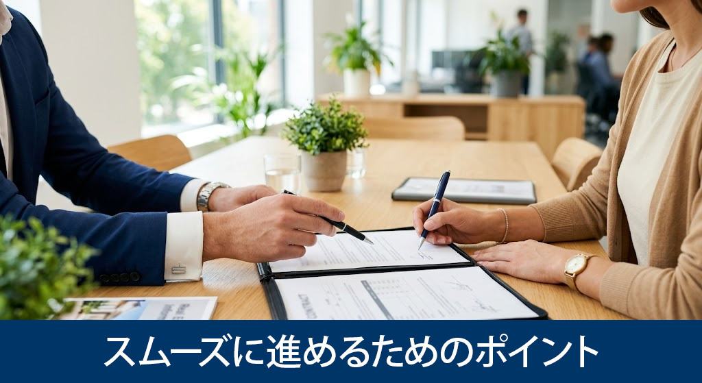 賃貸借契約をスムーズに進めるためのポイント