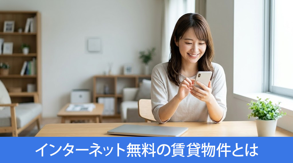 インターネット無料の賃貸物件とは