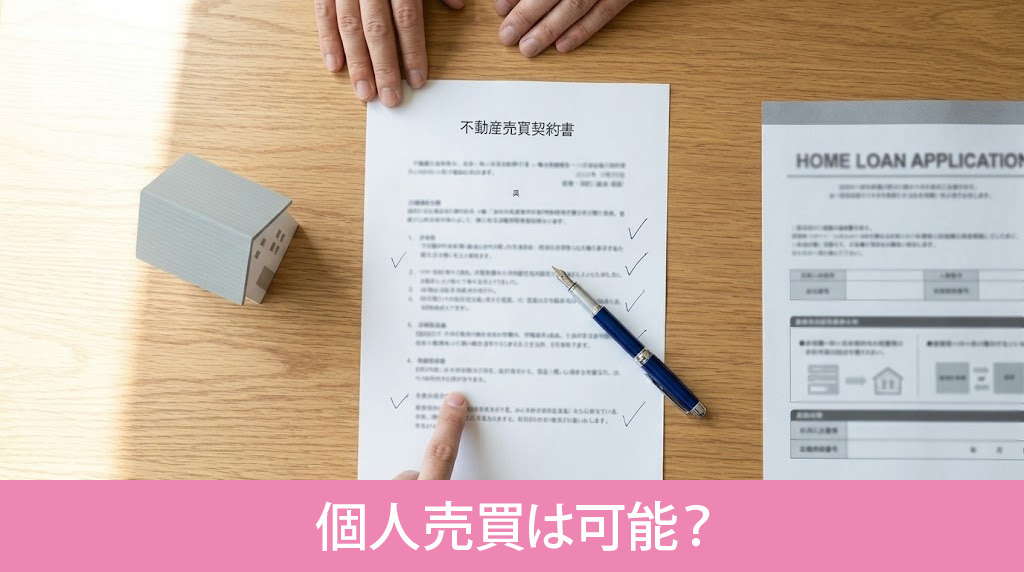 不動産の個人売買は可能?