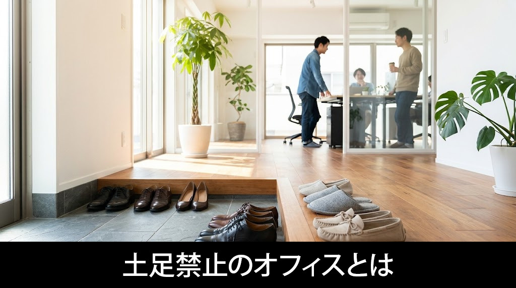 土足禁止のオフィスとは
