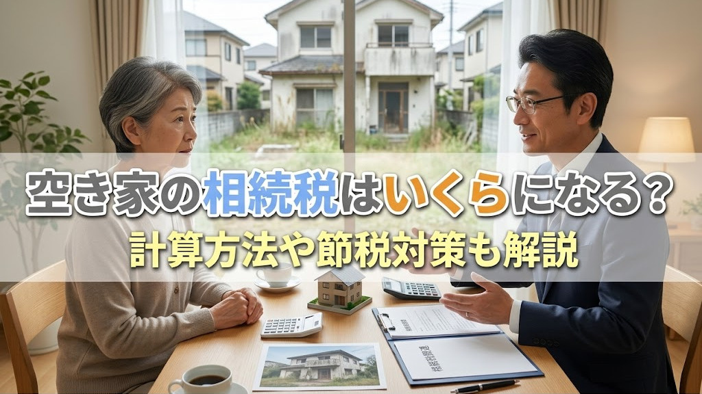 空き家の相続税はいくらになる?計算方法や節税対策も解説