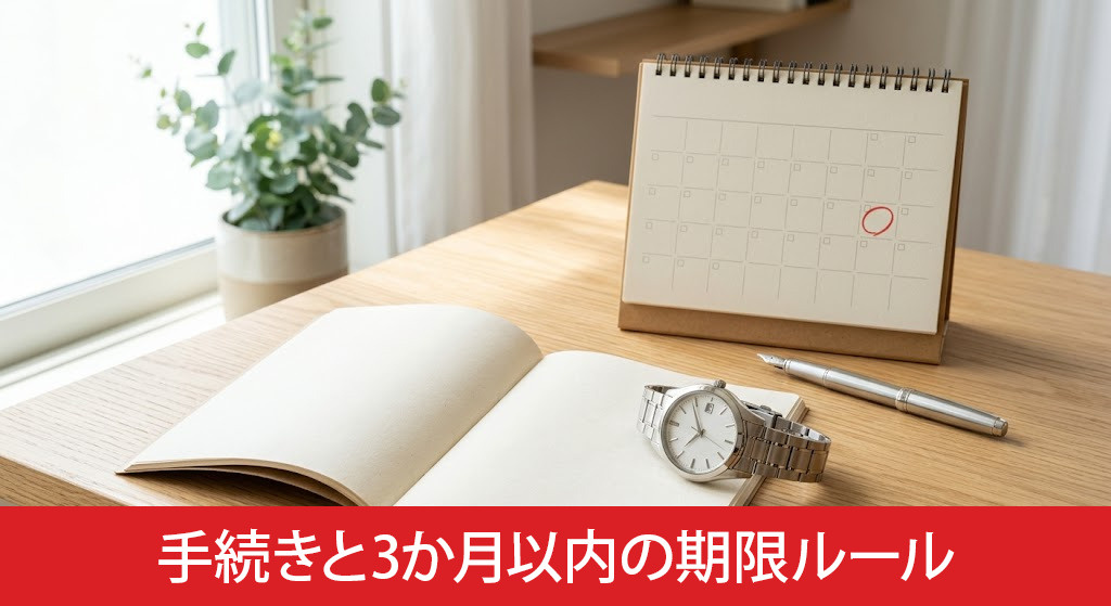 単純承認の手続きと3か月以内の期限ルール