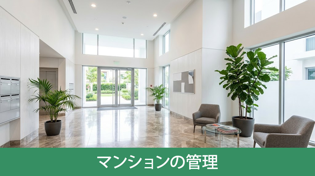 共用部分の状態で見極めるマンションの管理