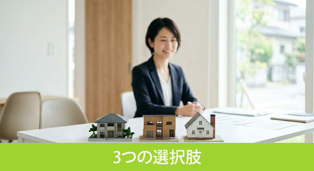 リースバックの契約期間終了後の3つの選択肢