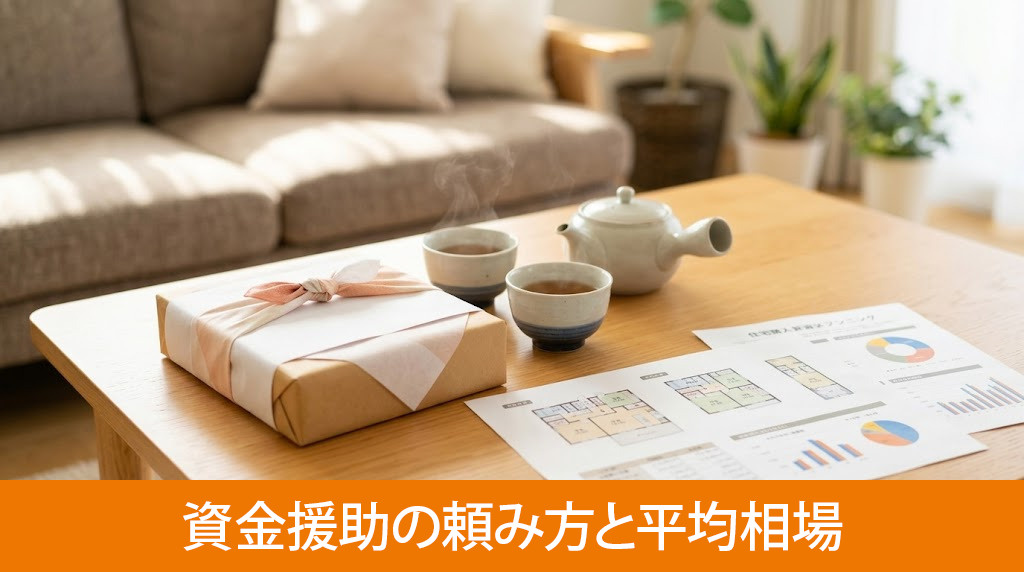親への住宅の資金援助の頼み方と平均相場