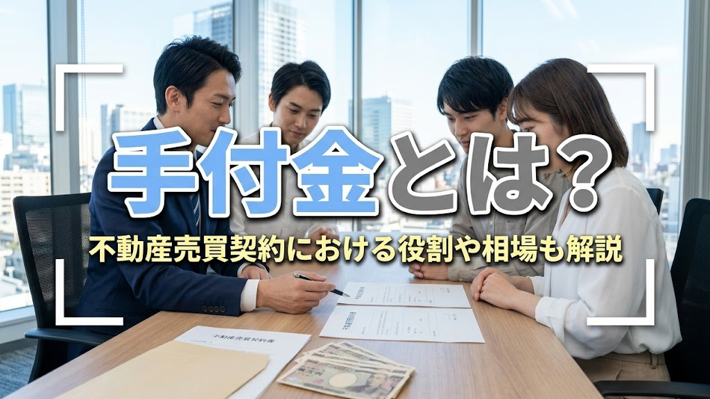 手付金とは?不動産売買契約における役割や相場も解説