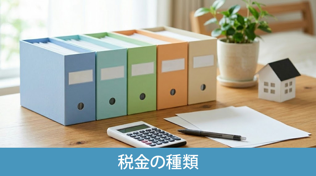不動産の売却で発生する税金の種類