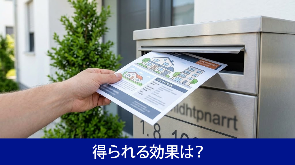 不動産売却でチラシを活用して得られる効果は?