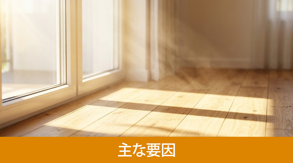 部屋に熱がこもる主な要因