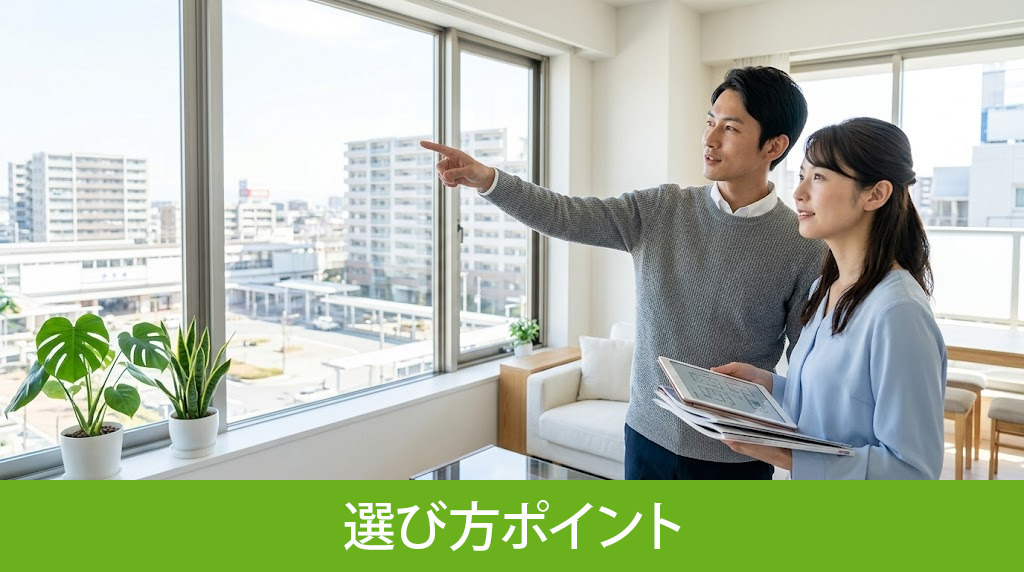 売る前提でマンションを買う際の選び方ポイント