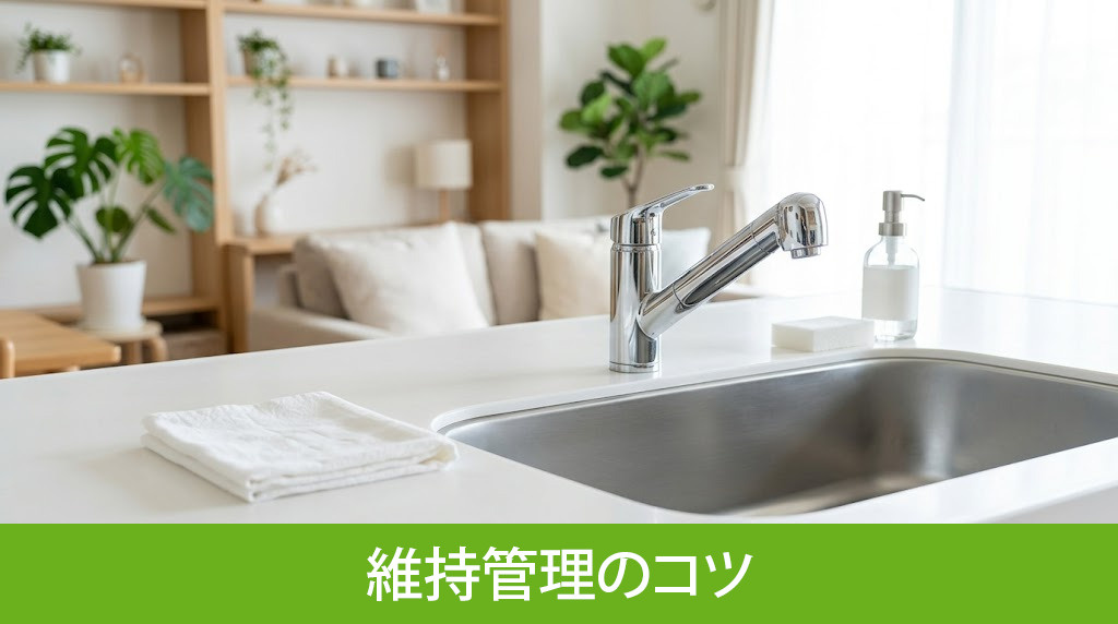 売る前提で住む際に気を付けたい維持管理のコツ