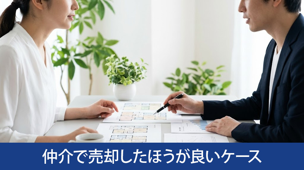 空き家を仲介で売却したほうが良いケース