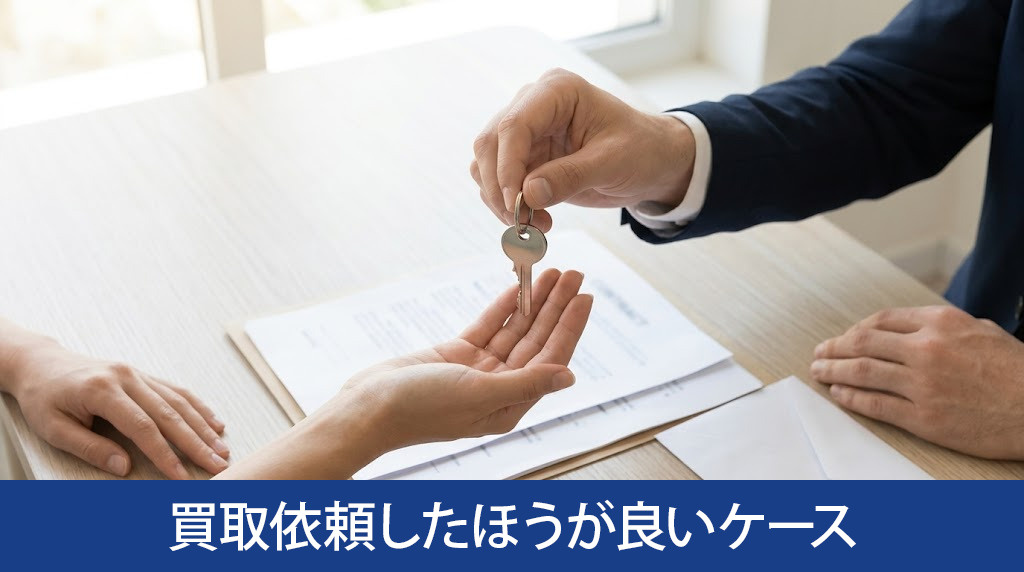 空き家を買取依頼したほうが良いケース