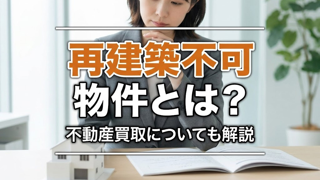再建築不可物件とは?不動産買取についても解説